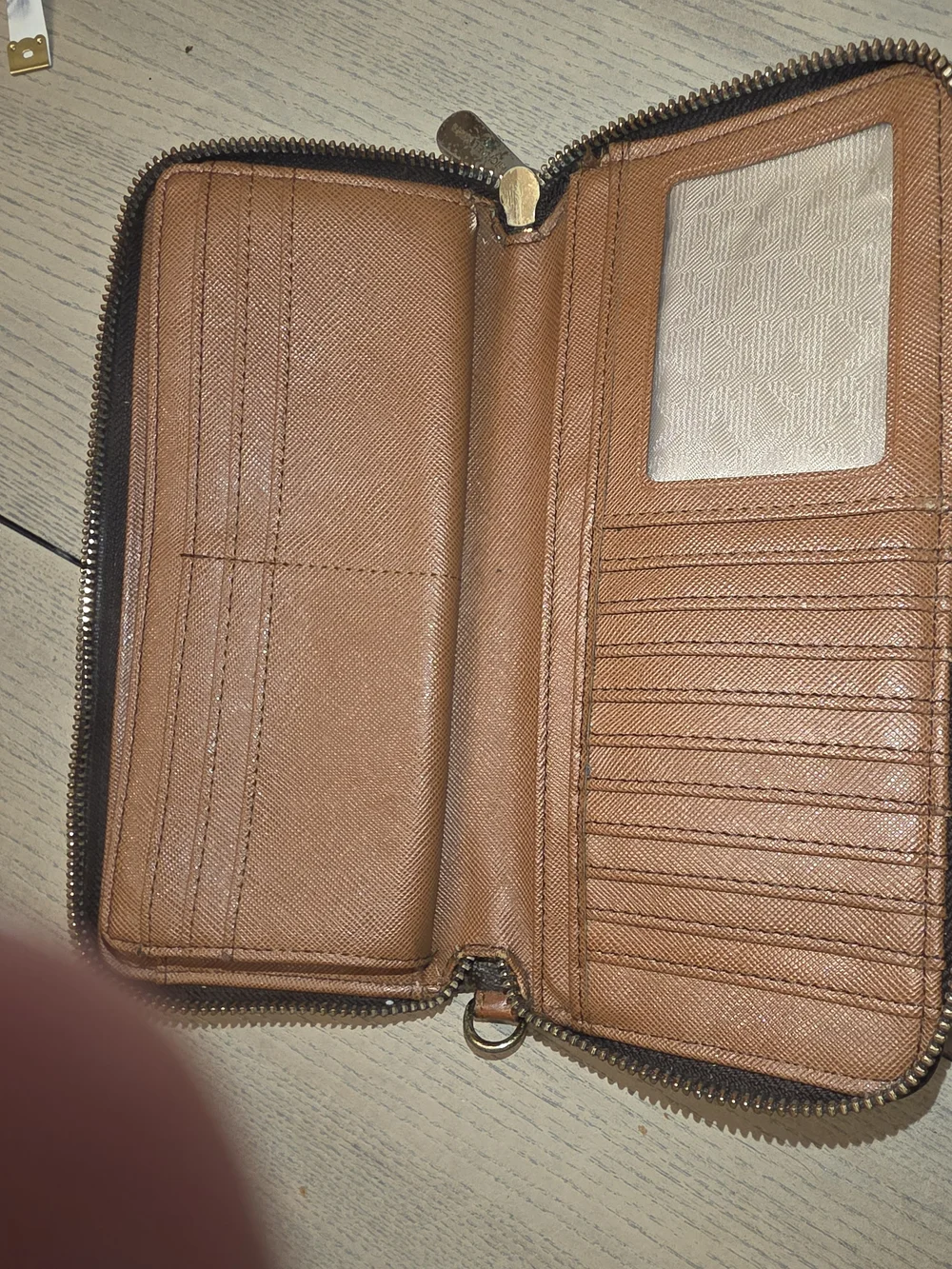 Michael Kors Men’s Brown Zip Wallet